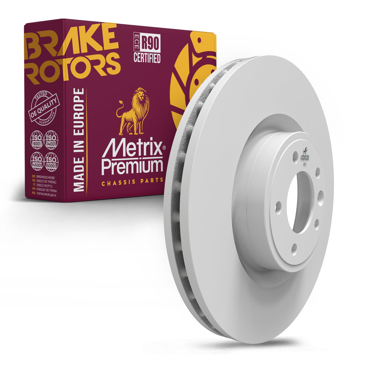 Metrix Premium Chassis Parts Front Disc Brake Rotor 85130MF OEM fit auto parts