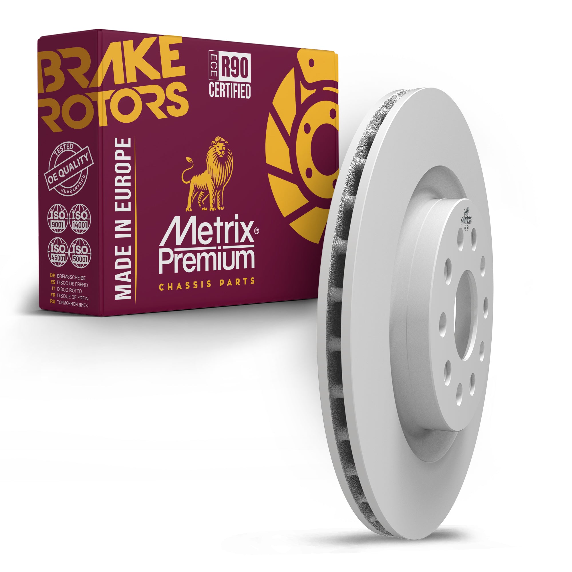 Metrix Premium Chassis Parts Rear Disc Brake Rotor 85146MF OEM fit auto parts