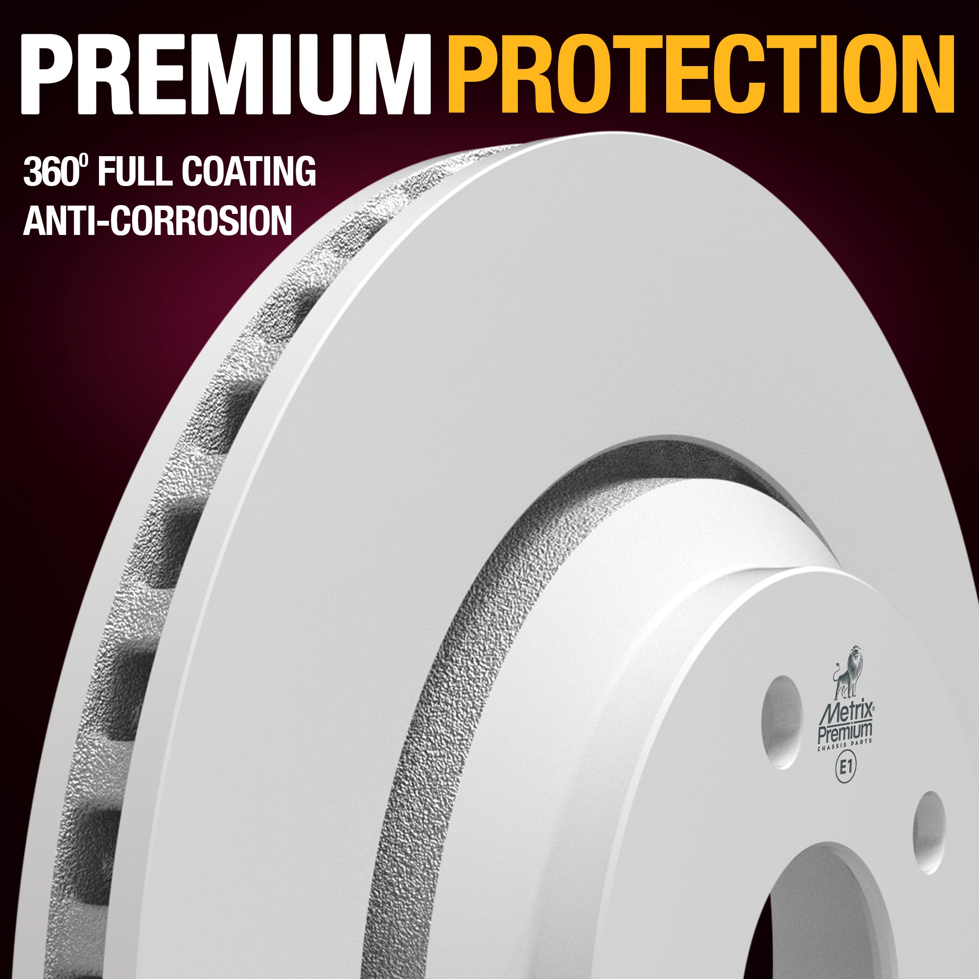 Metrix Premium Chassis Parts Rear Disc Brake Rotor 85155MF suspension steering brake parts