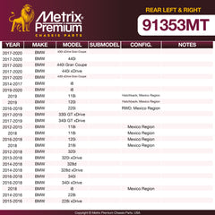 Metrix Premium Chassis Parts <p><strong>WHAT'S IN THE KIT:</strong></p>
<ul>
  <li>1x Rear Left Stabilizer Bar Link,</li>
  <li>1x Rear Right Stabilizer Bar Link</li>
</ul> suspension steering brake parts