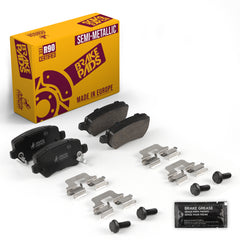 Metrix Premium Chassis Parts Rear Disc Brake Pad Set 93360MS OEM fit auto parts