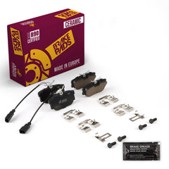 Metrix Premium Chassis Parts Rear Disc Brake Pad Set 93362MC for VOLKSWAGEN