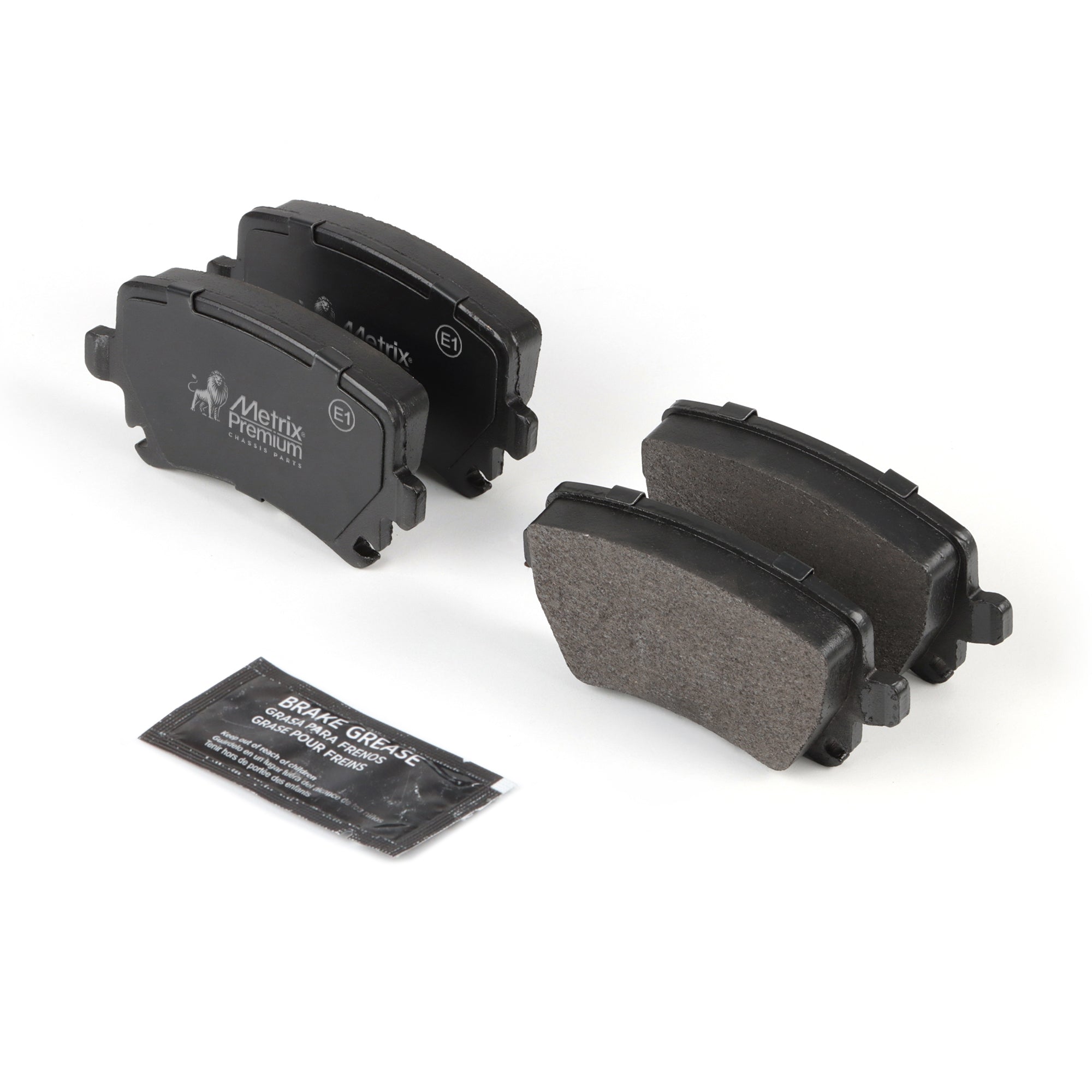 Metrix Premium Rear Disc Brake Pad Set 93381MS OE fit chassis parts
