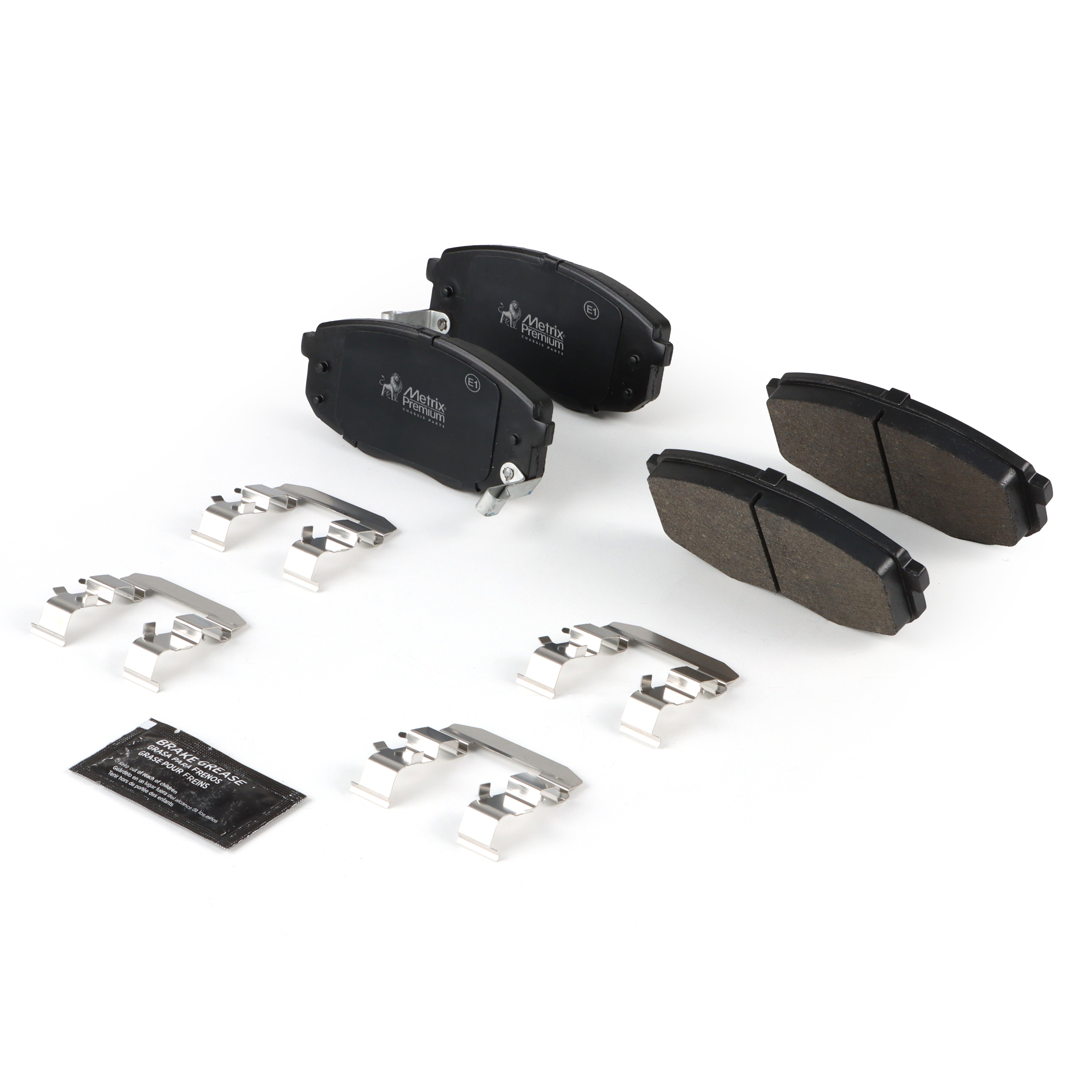 Front Disc Brake Pad Set 93382MS