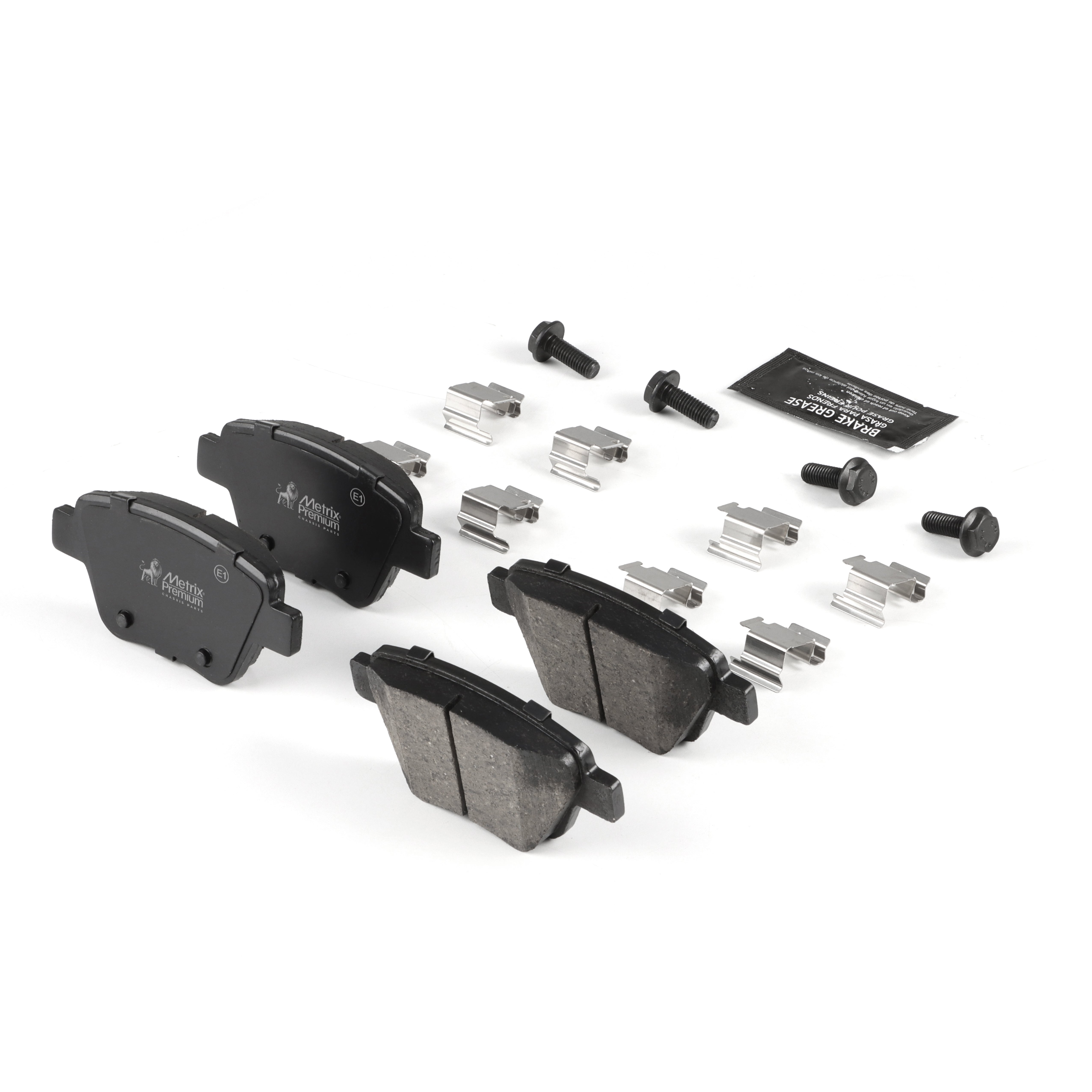 Rear Disc Brake Pad Set 93398MS