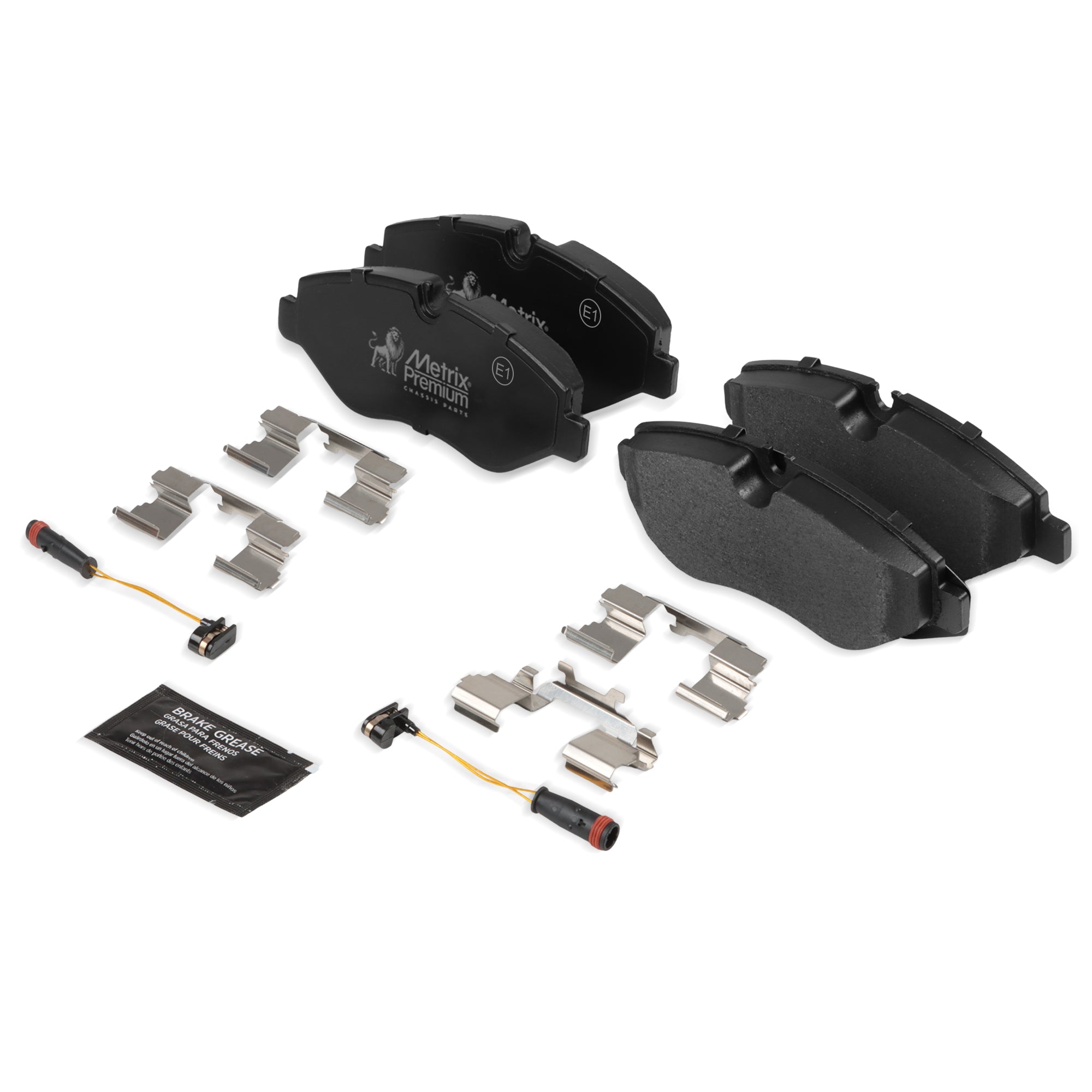 Metrix Premium Front Disc Brake Pad Set 93419MS best fit car parts