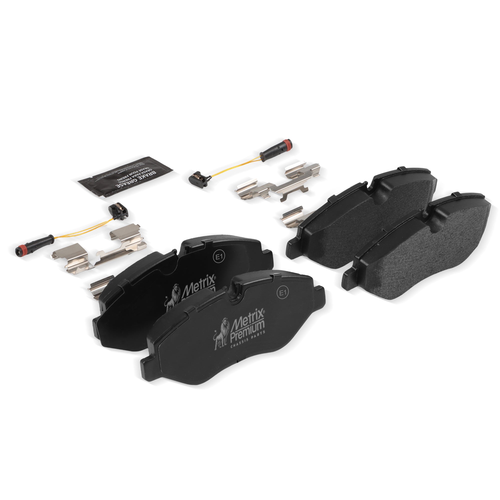 Metrix Premium Front Disc Brake Pad Set 93419MS OE fit chassis parts