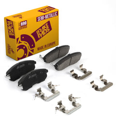 Metrix Premium Front Semi-Metallic Disc Brake Pad Set 93441MS OEM fit auto parts