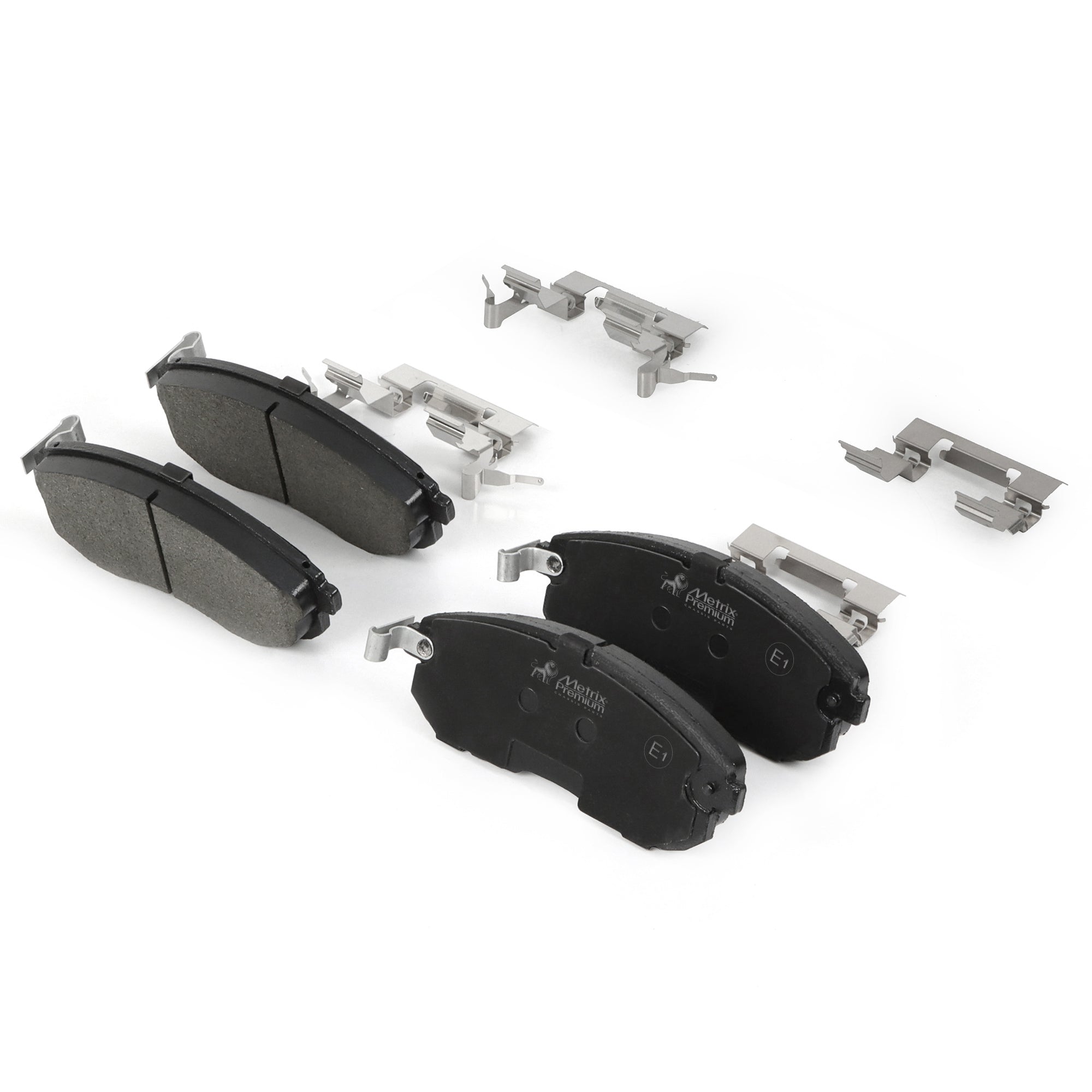 Metrix Premium Front Semi-Metallic Disc Brake Pad Set 93441MS best fit car parts