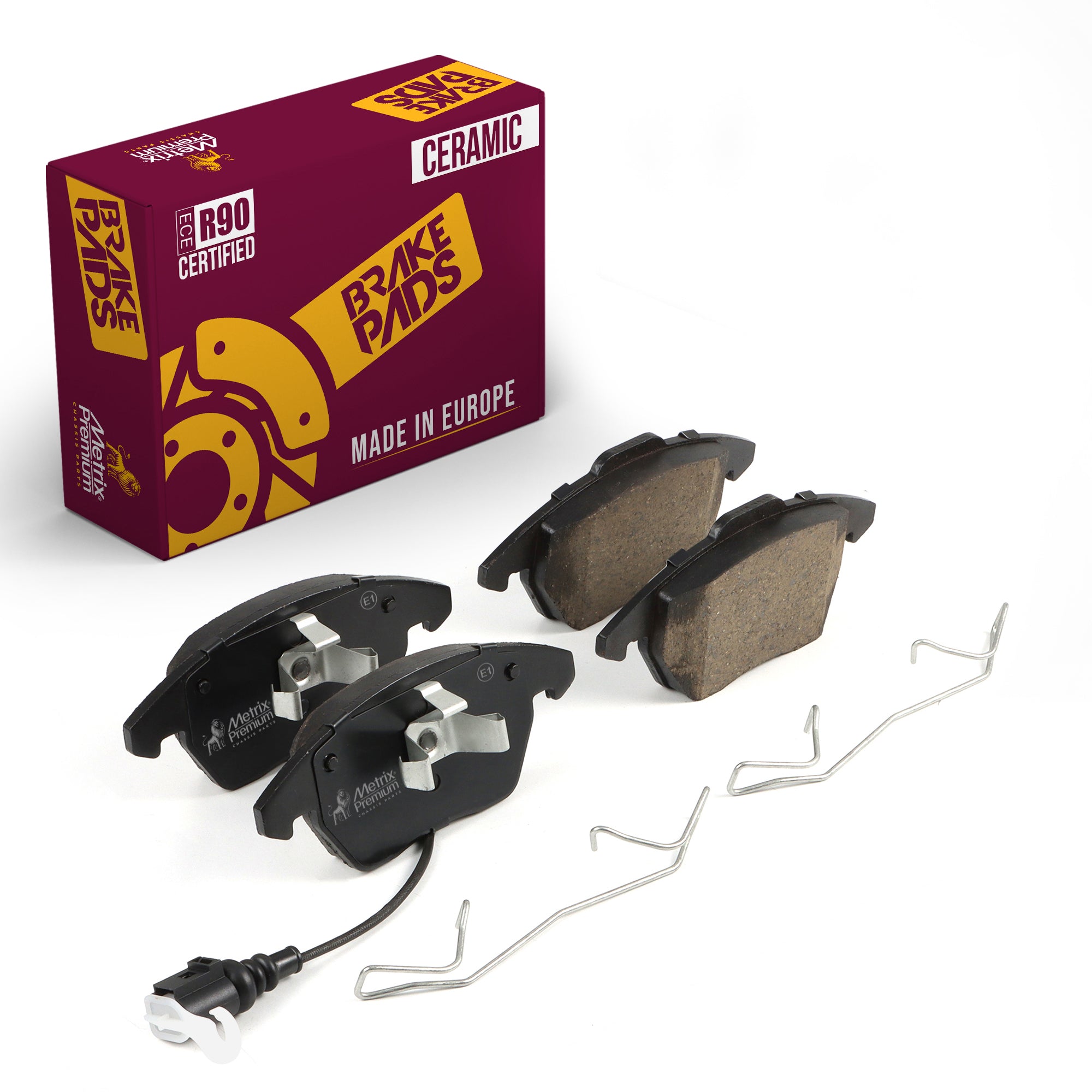 Metrix Premium Front Disc Brake Pad Set 93462MC OEM fit auto parts