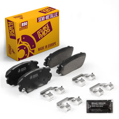 Metrix Premium Chassis Parts Front Disc Brake Pad Set 93502MS OEM fit auto parts