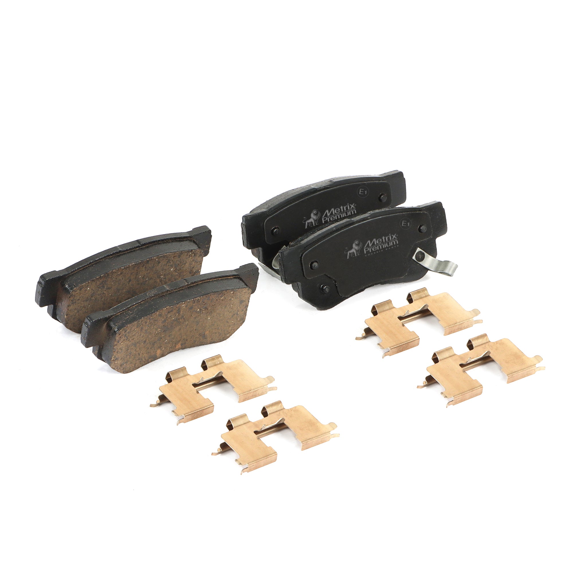 Metrix Premium Rear Ceramic Disc Brake Pad Set 93509MC OE fit chassis parts