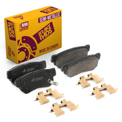 Metrix Premium Rear Semi-Metallic Disc Brake Pad Set 93509MS OEM fit auto parts