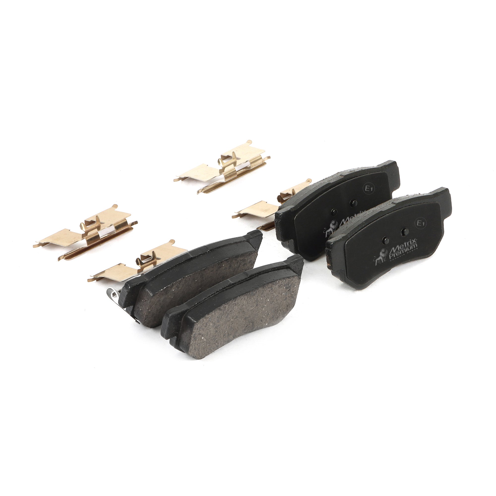 Metrix Premium Rear Semi-Metallic Disc Brake Pad Set 93509MS best fit car parts