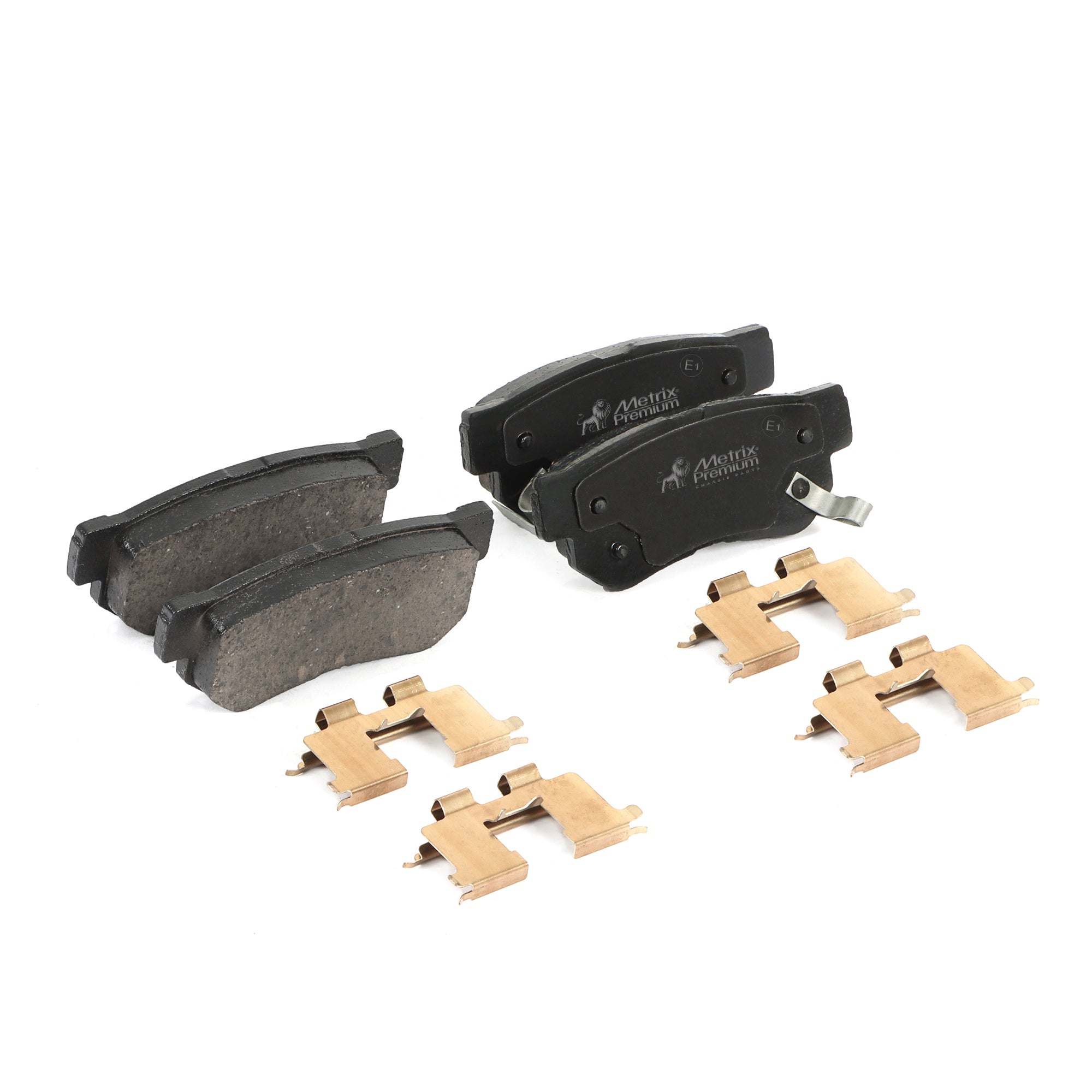 Metrix Premium Rear Semi-Metallic Disc Brake Pad Set 93509MS OE fit chassis parts