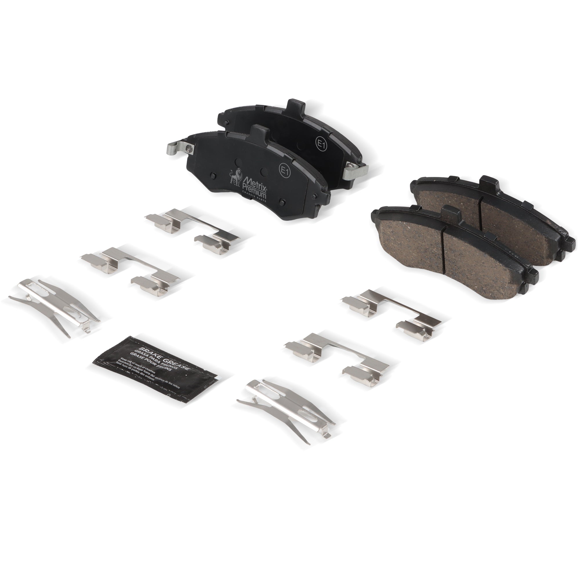 Metrix Premium Front Disc Brake Pad Set 93517MC best fit car parts