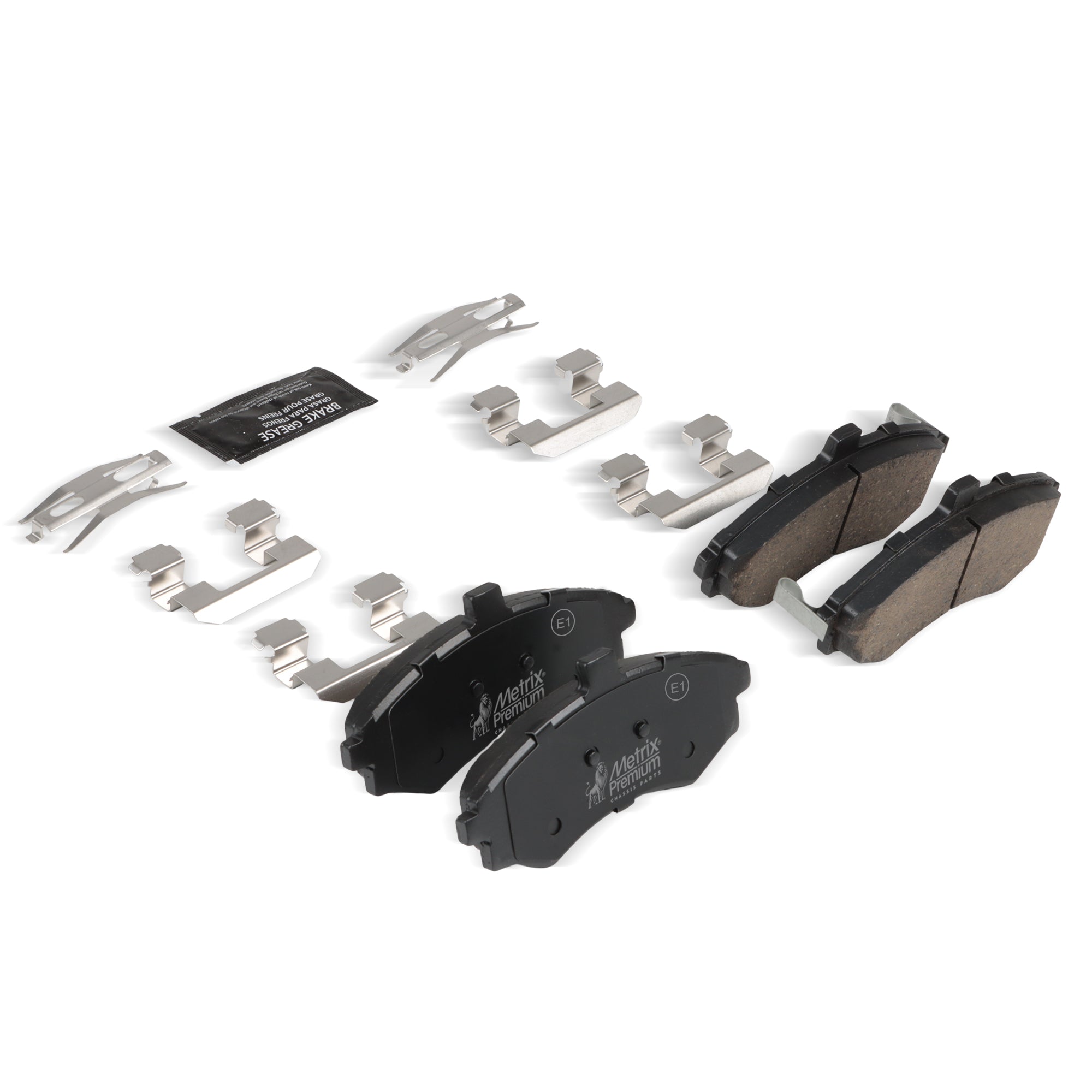 Metrix Premium Front Disc Brake Pad Set 93517MC OE fit chassis parts
