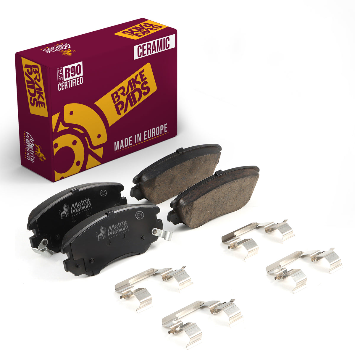 Metrix Premium Front Disc Brake Pad Set 93522MC OEM fit auto parts