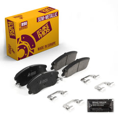 Metrix Premium Chassis Parts Front Disc Brake Pad Set 93524MS OEM fit auto parts