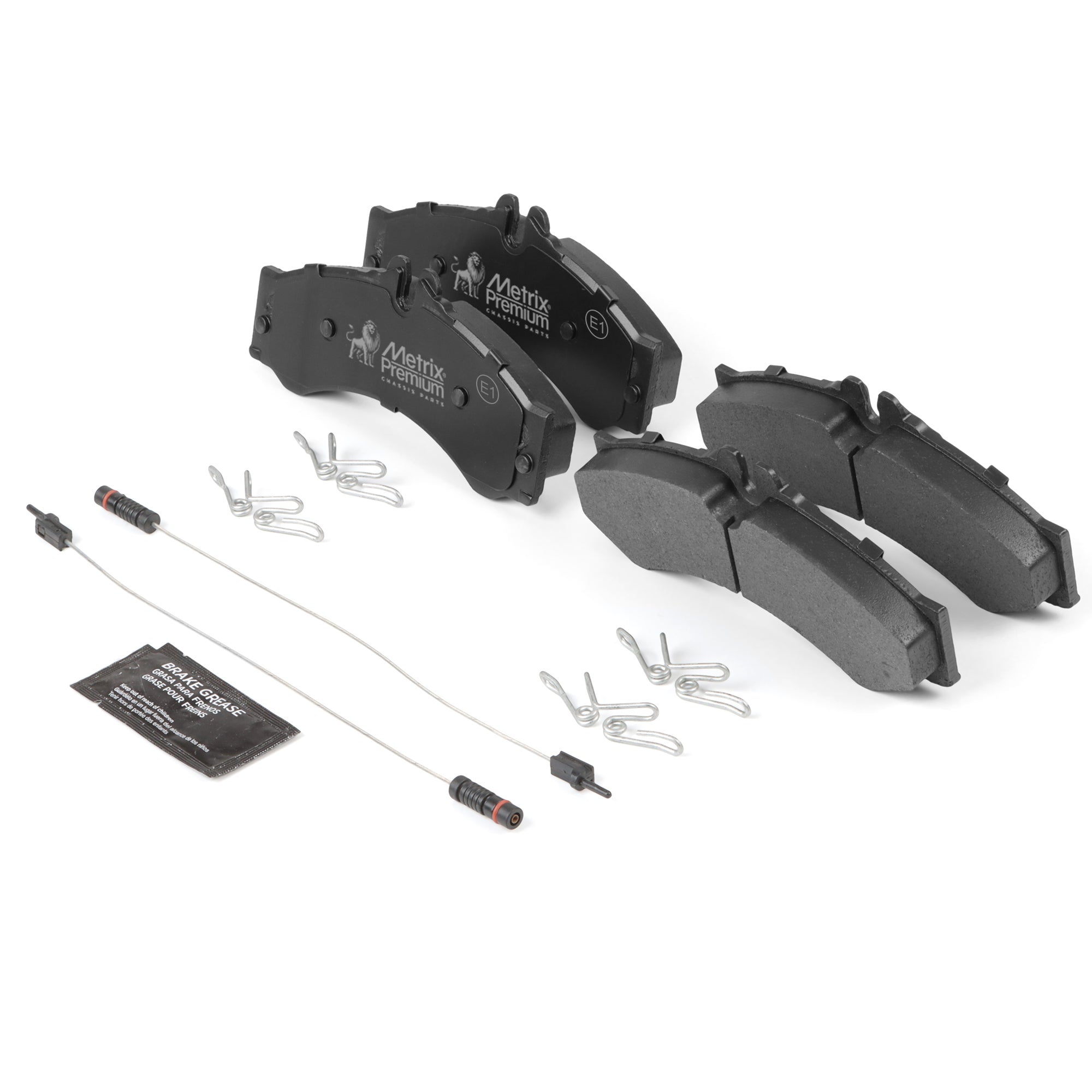 Metrix Premium Front Disc Brake Pad Set 93540MS best fit car parts