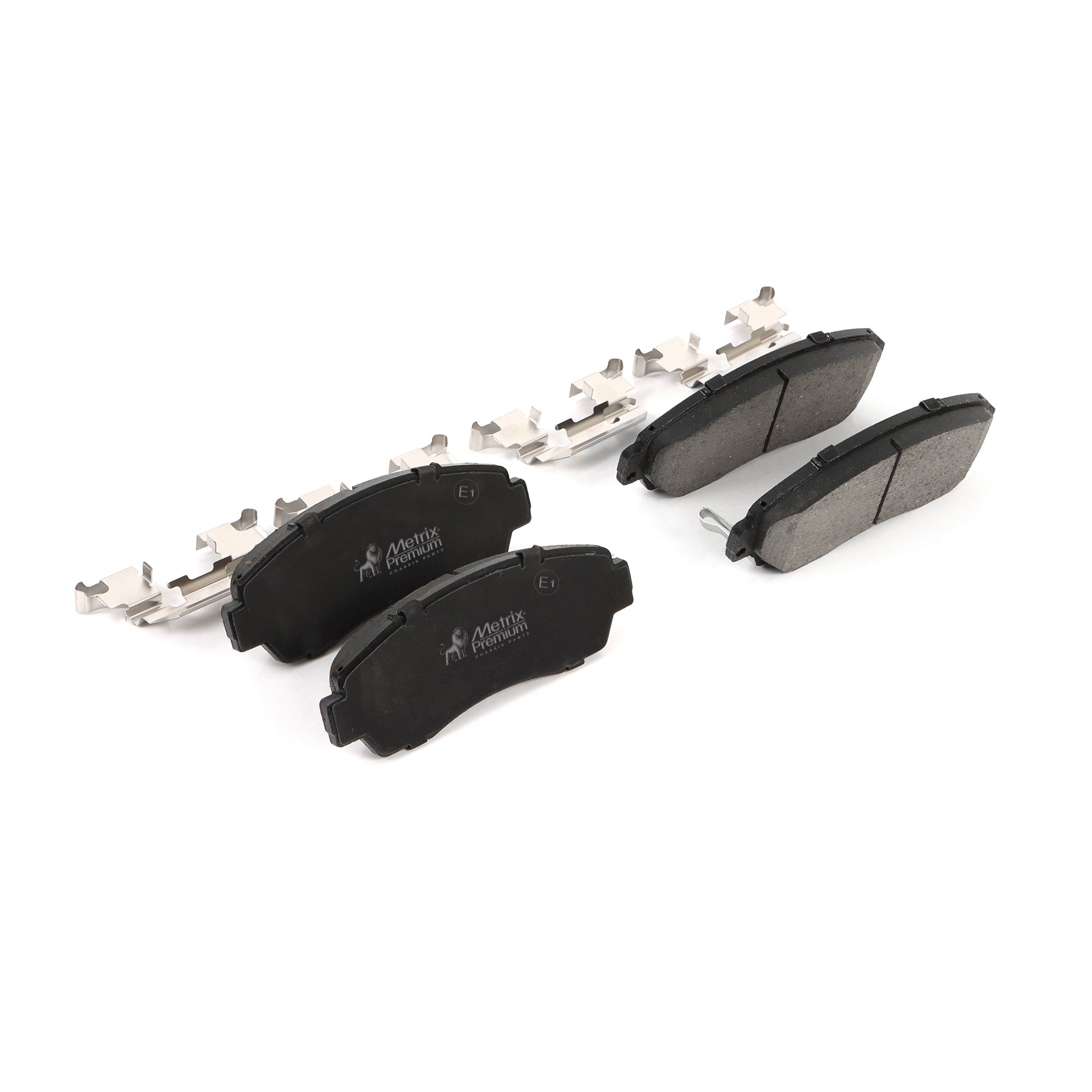 Metrix Premium Front Semi-Metallic Disc Brake Pad Set 93550MS best fit car parts