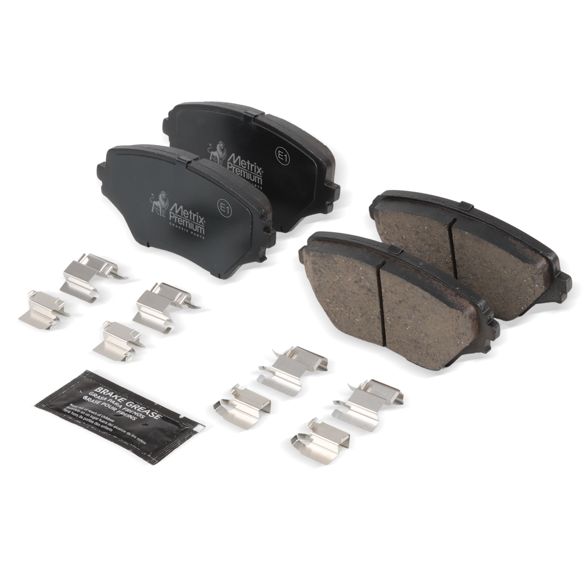 Metrix Premium Front Disc Brake Pad Set 93554MC best fit car parts