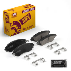 Metrix Premium Chassis Parts Front Disc Brake Pad Set 93567MS OEM fit auto parts