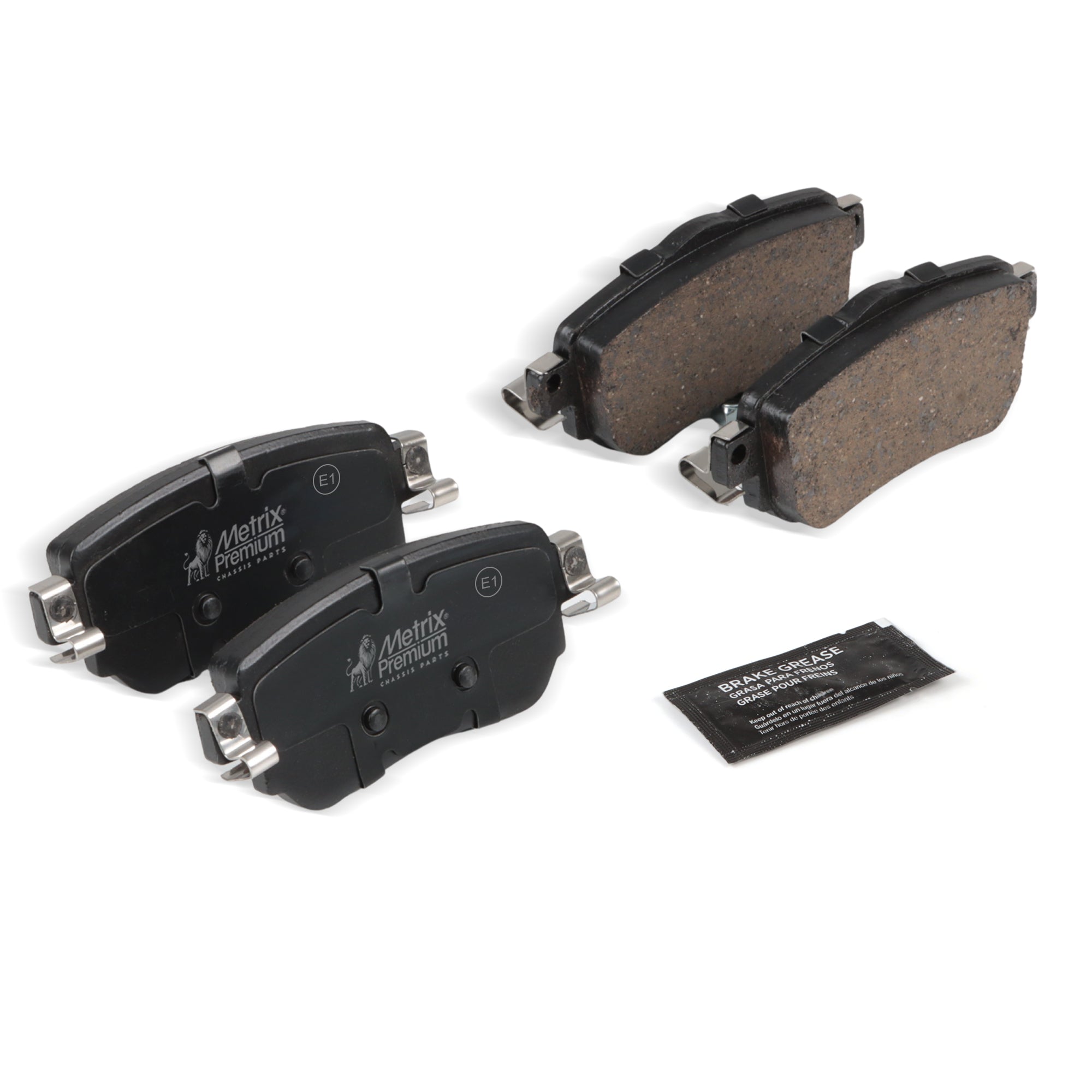 Metrix Premium Rear Disc Brake Pad Set 93569MC OE fit chassis parts