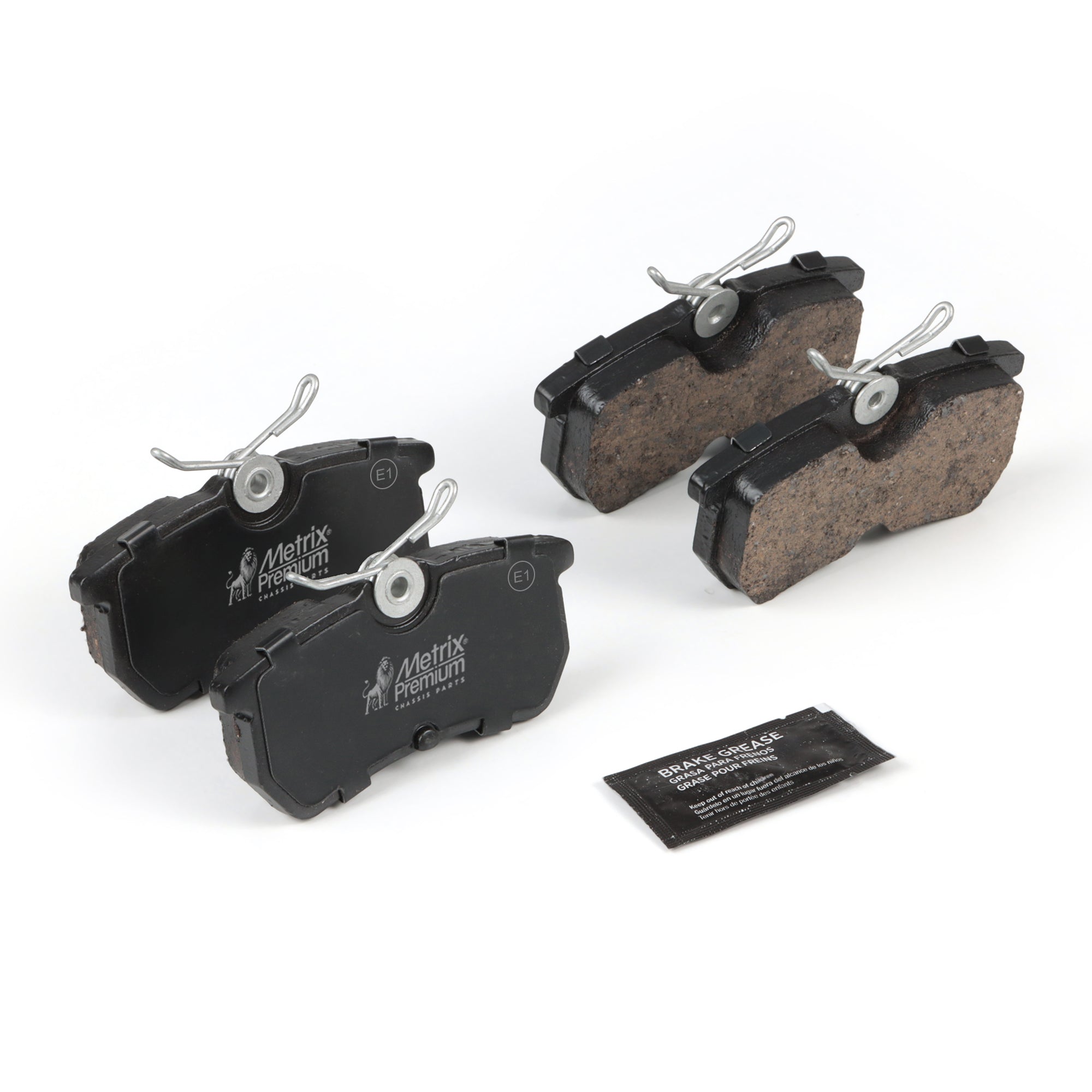 Metrix Premium Rear Disc Brake Pad Set 93571MC OE fit chassis parts