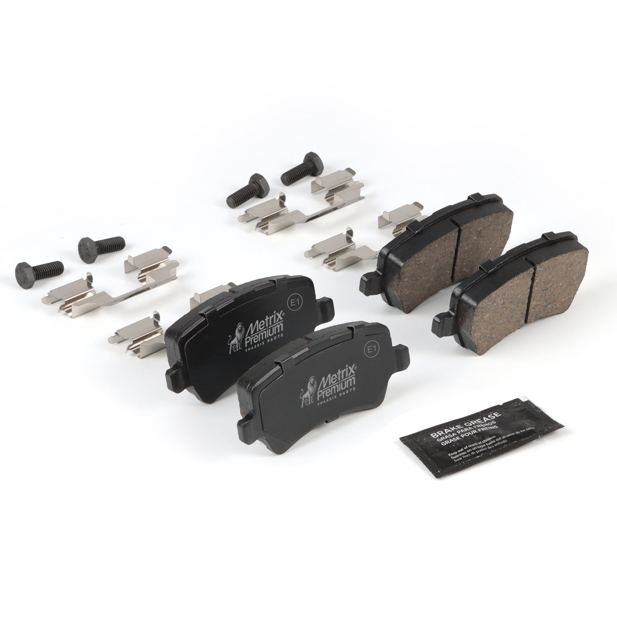 Metrix Premium Rear Disc Brake Pad Set 93581MC OE fit chassis parts