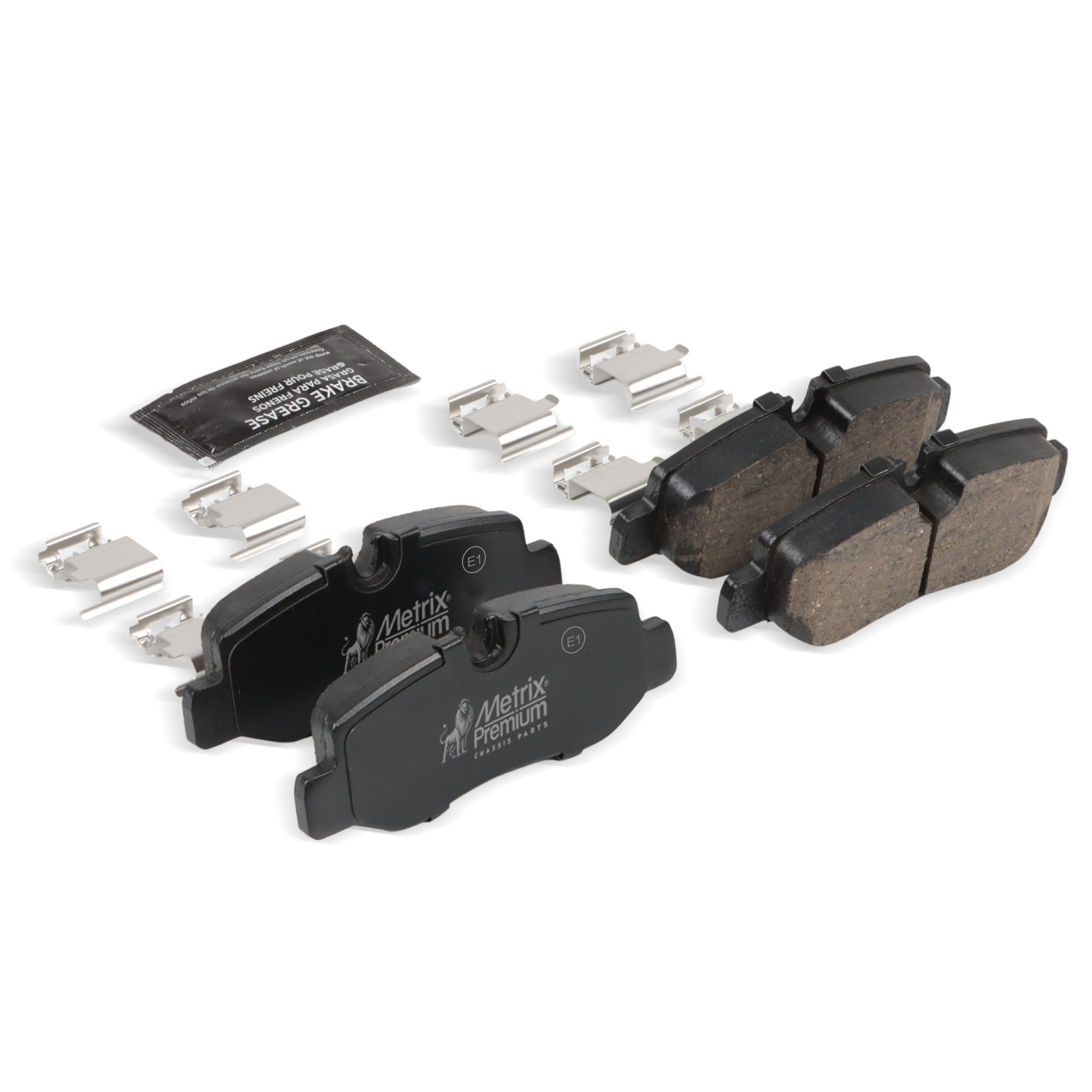 Metrix Premium Rear Disc Brake Pad Set 93588MC OE fit chassis parts