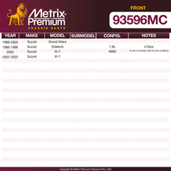Metrix Premium Chassis Parts  suspension steering brake parts