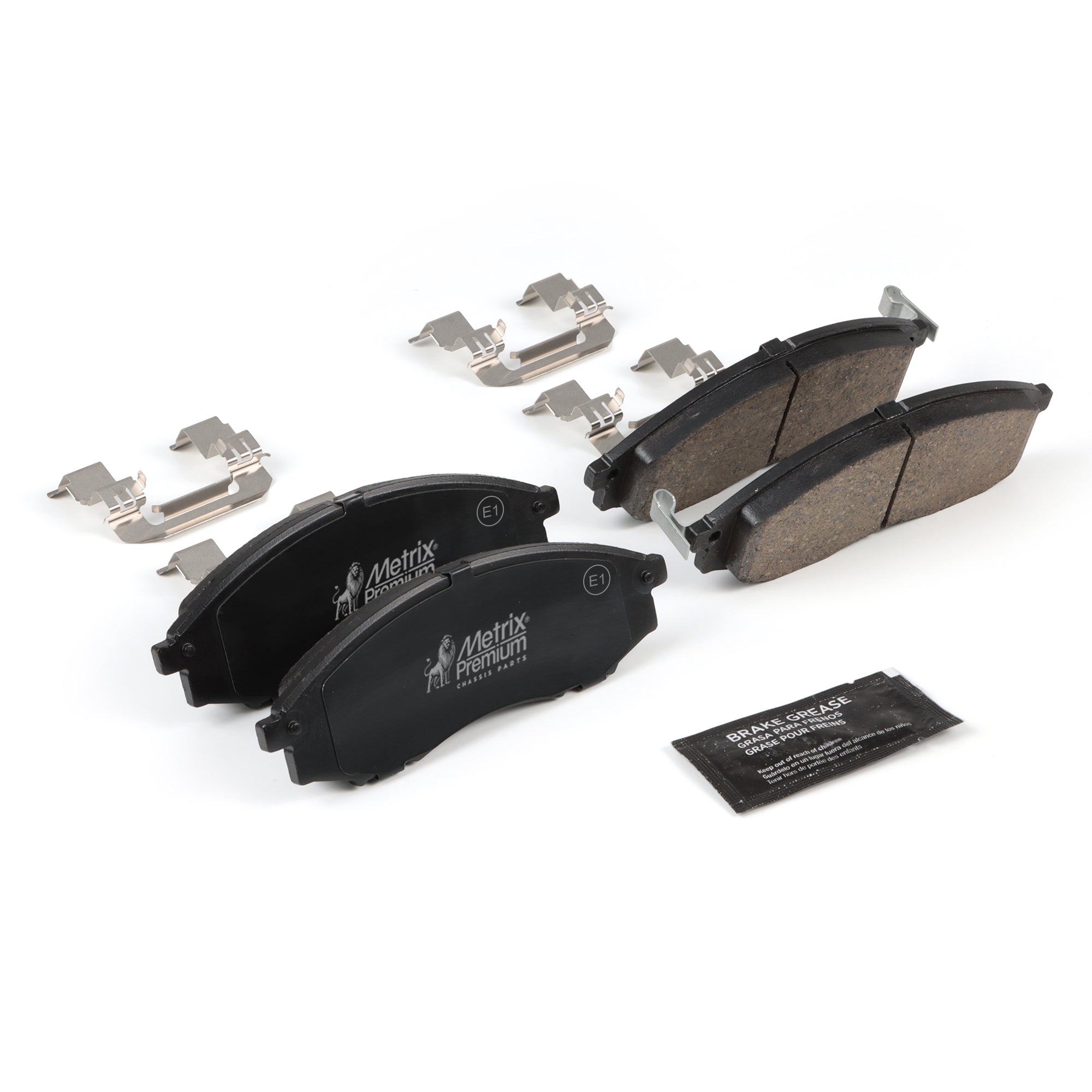 Metrix Premium Front Disc Brake Pad Set 93597MC OE fit chassis parts