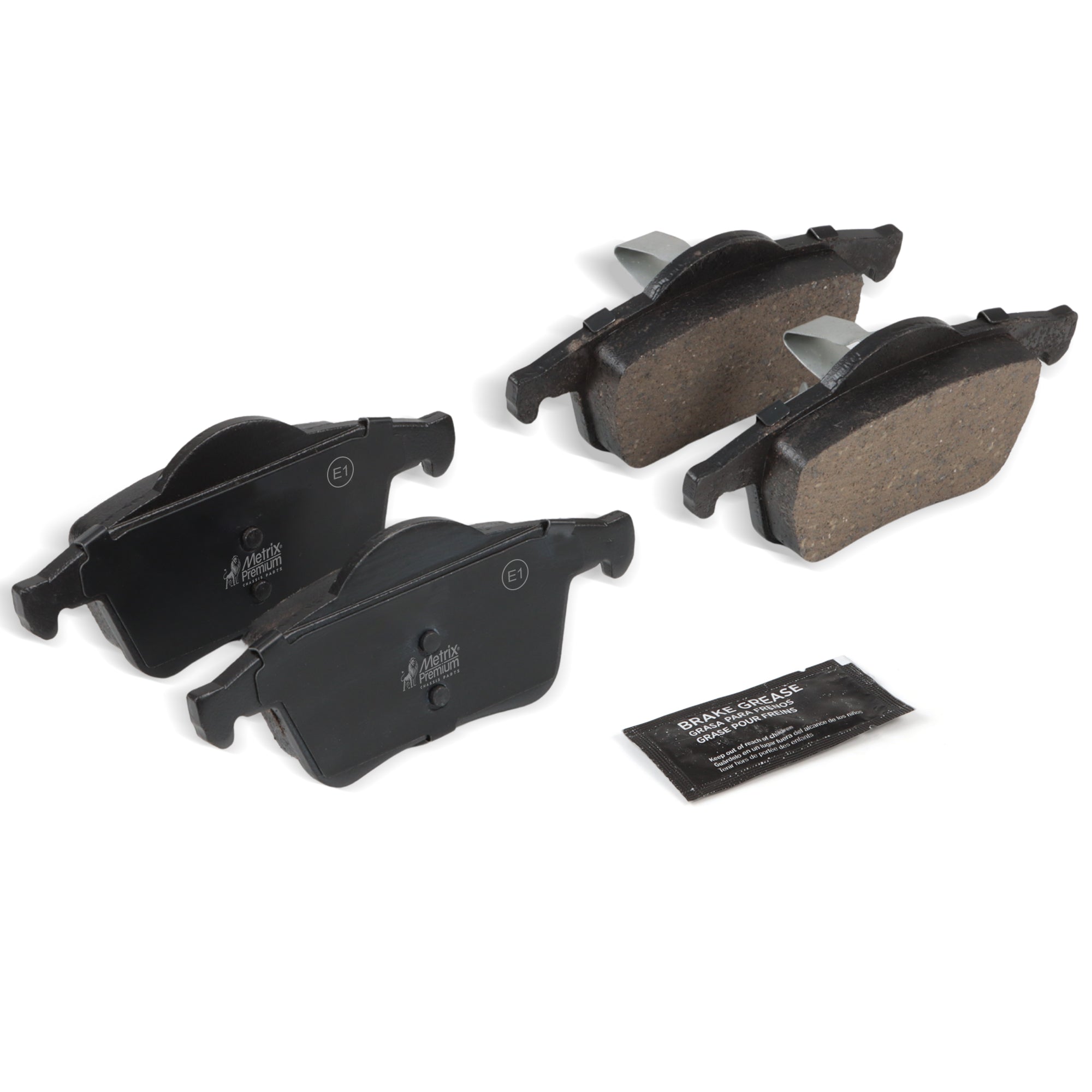 Metrix Premium Rear Disc Brake Pad Set 93610MC OE fit chassis parts