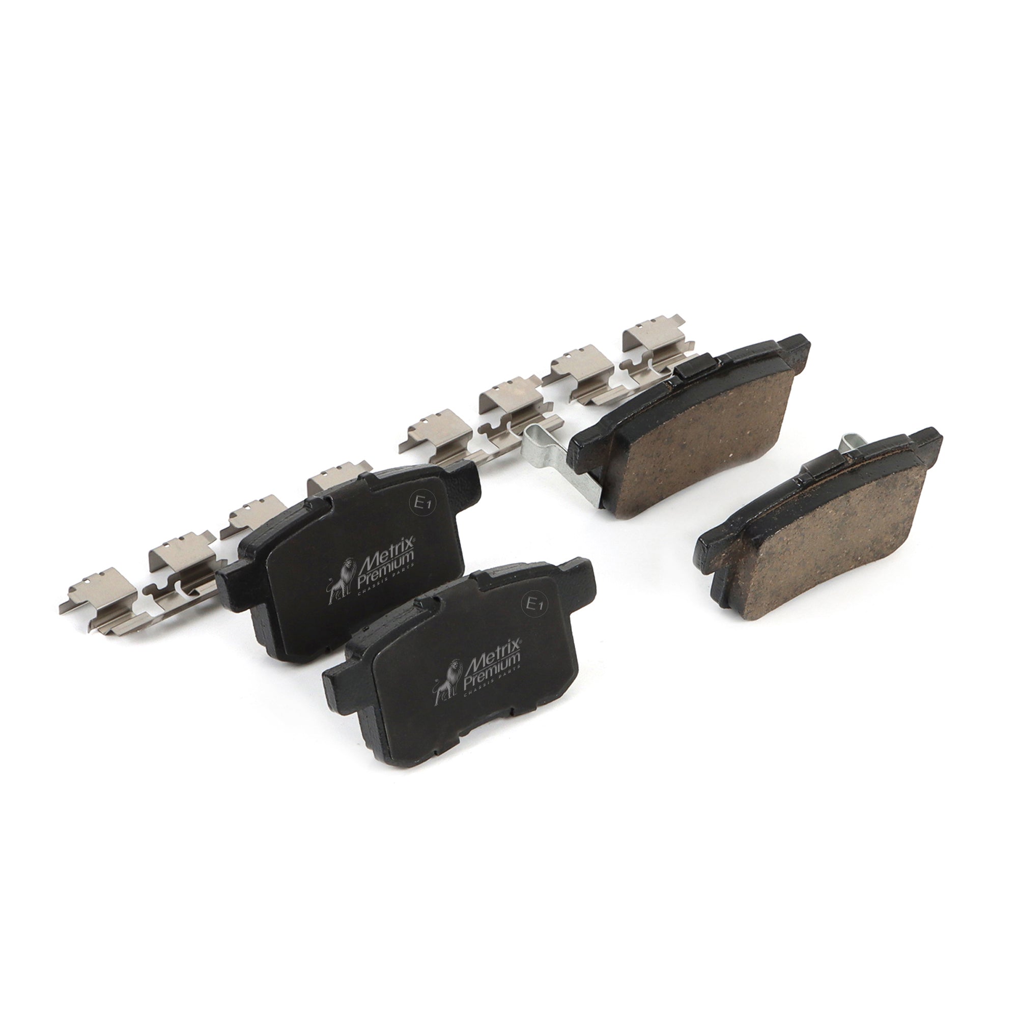 Metrix Premium Rear Ceramic Disc Brake Pad Set 93611MC best fit car parts