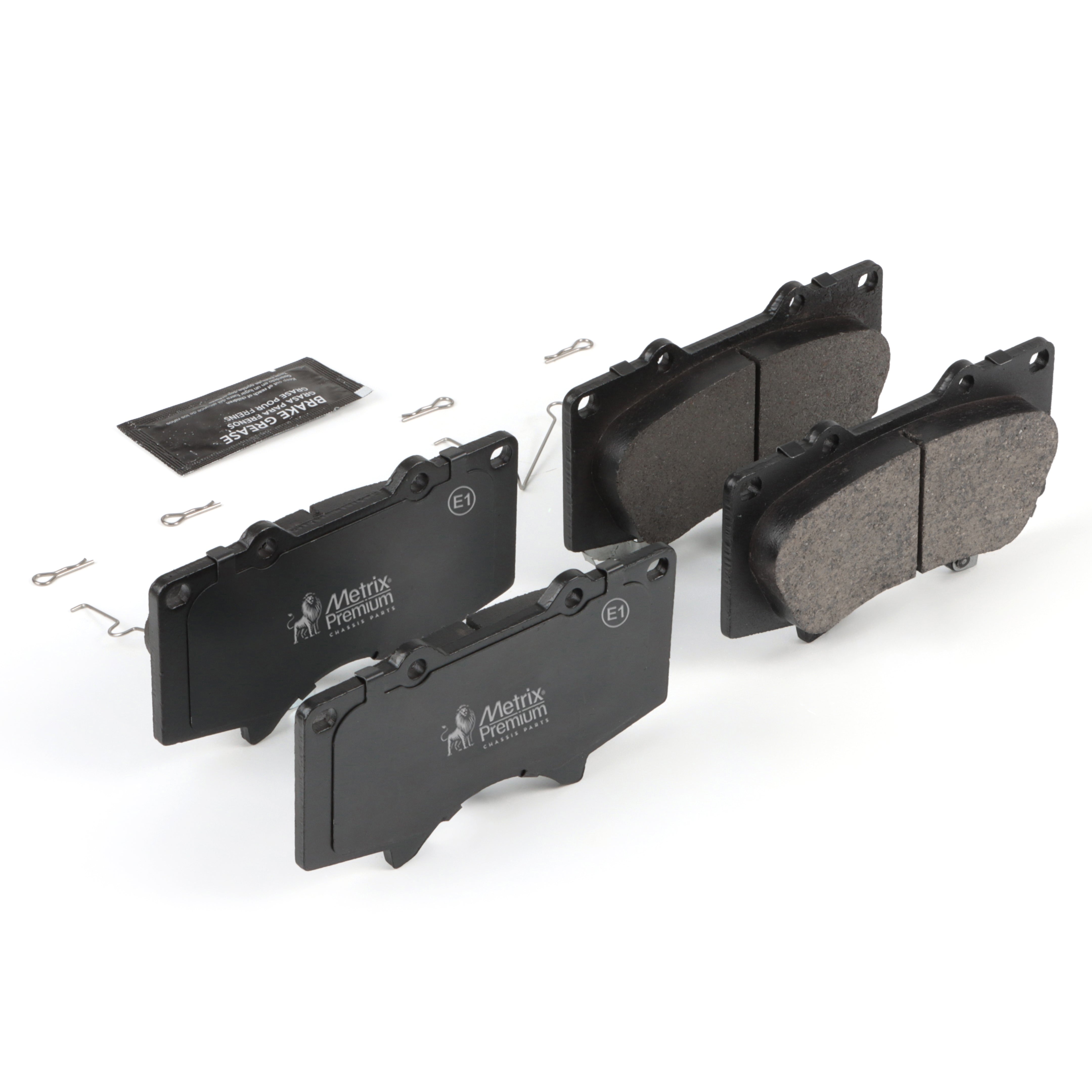 Metrix Premium Front Disc Brake Pad Set 93618MS OE fit chassis parts