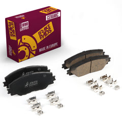 Metrix Premium Front Disc Brake Pad Set 93621MC OEM fit auto parts