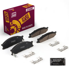 Metrix Premium Chassis Parts Front Disc Brake Pad Set 93633MC OEM fit auto parts