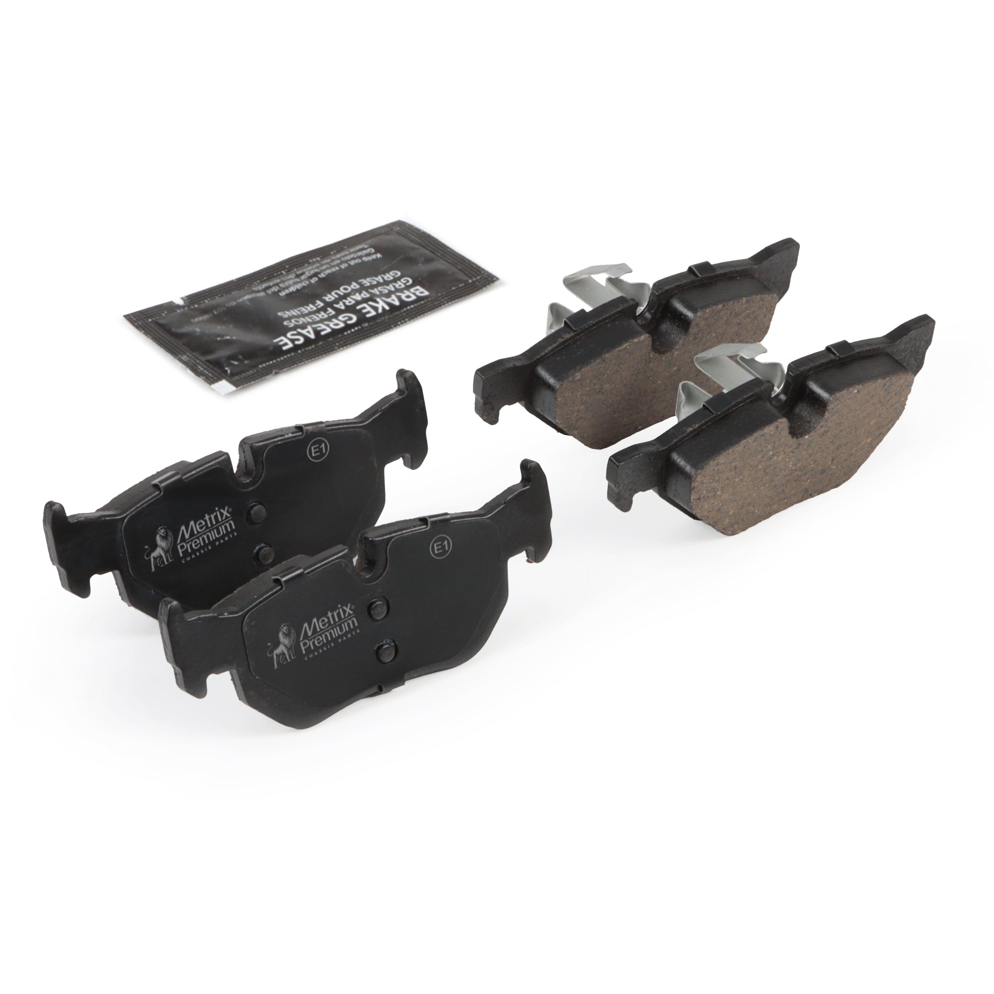 Metrix Premium Rear Disc Brake Pad Set 93649MC OE fit chassis parts