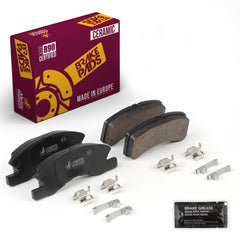 Metrix Premium Front Disc Brake Pad Set 93653MC OEM fit auto parts