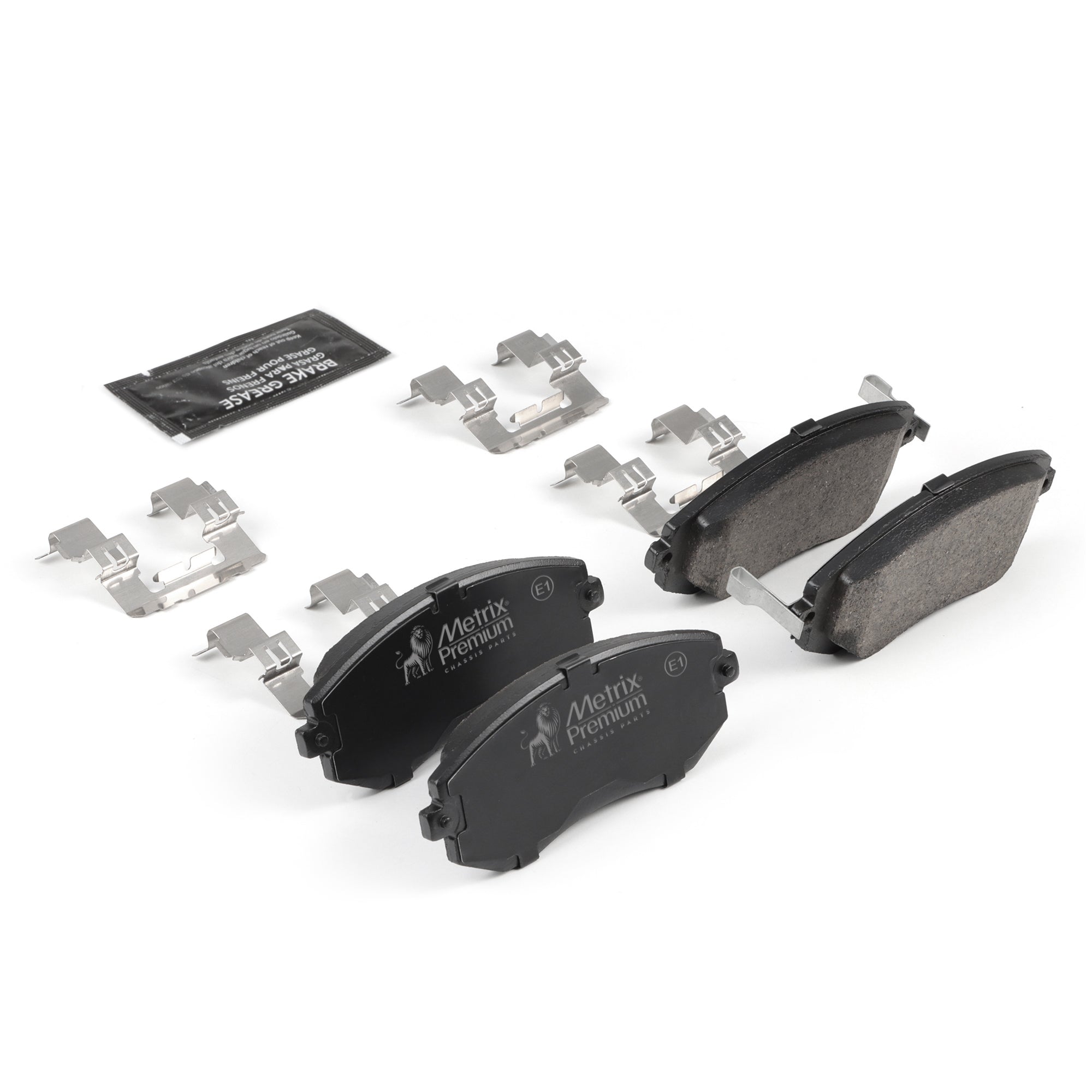Front Disc Brake Pad Set 93655MS