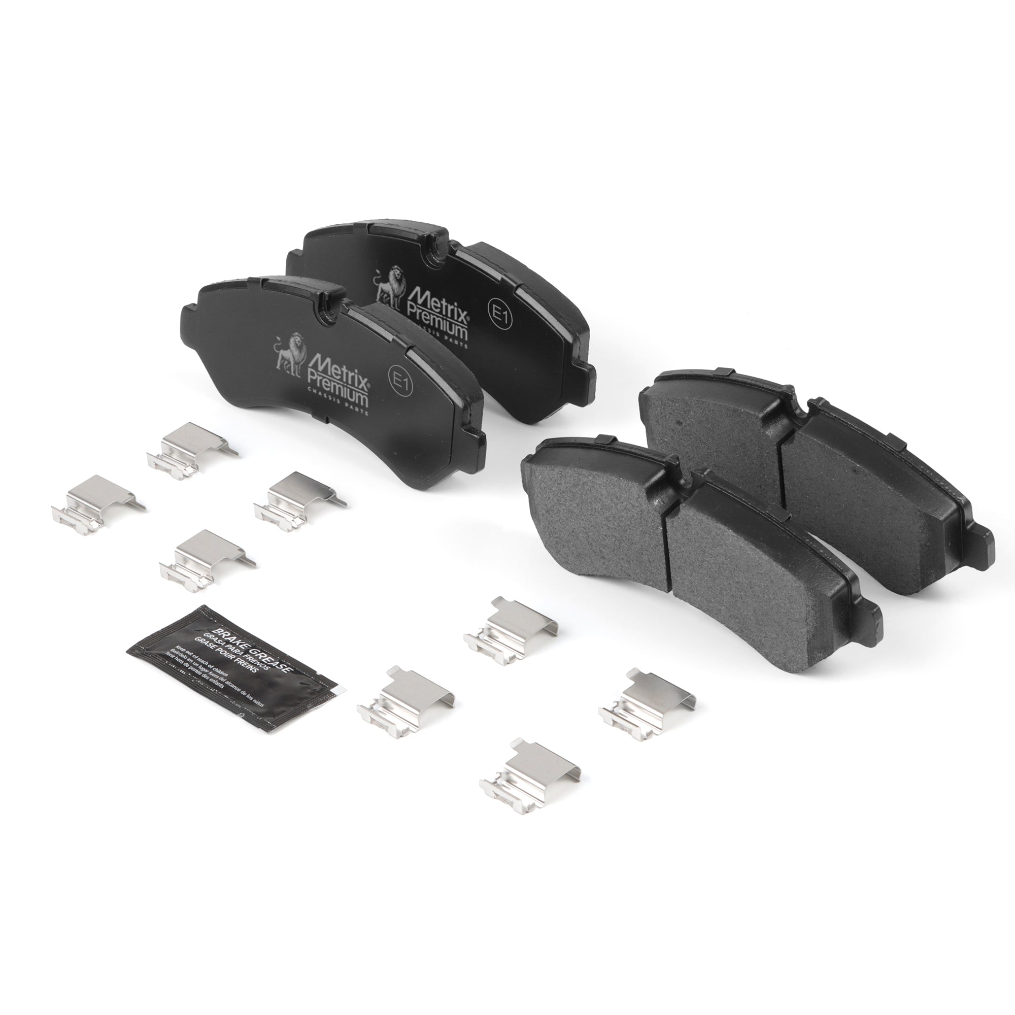 Metrix Premium Front Disc Brake Pad Set 93705MS best fit car parts