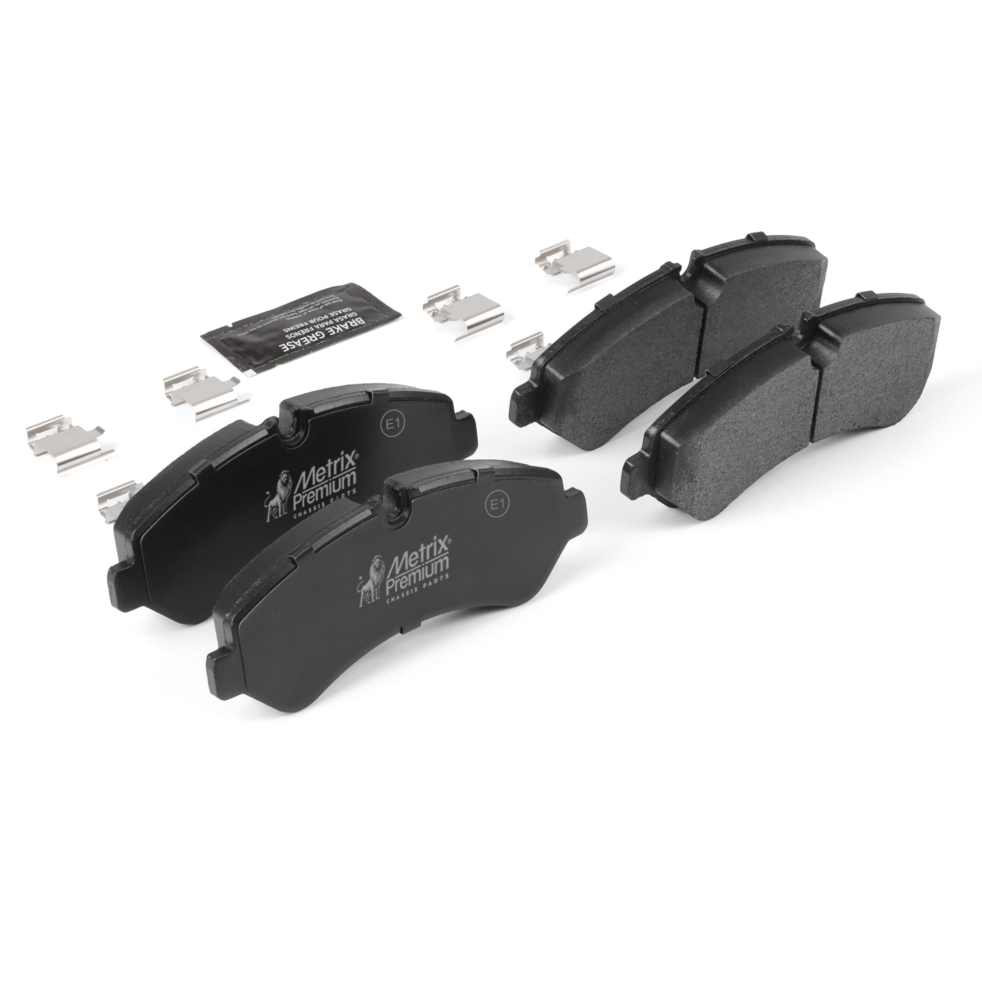 Metrix Premium Front Disc Brake Pad Set 93705MS OE fit chassis parts