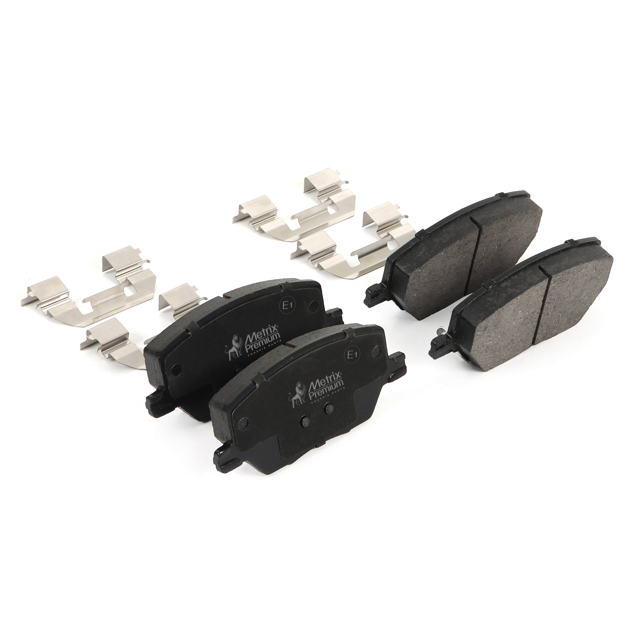 Metrix Premium Front Semi-Metallic Disc Brake Pad Set 93718MS best fit car parts
