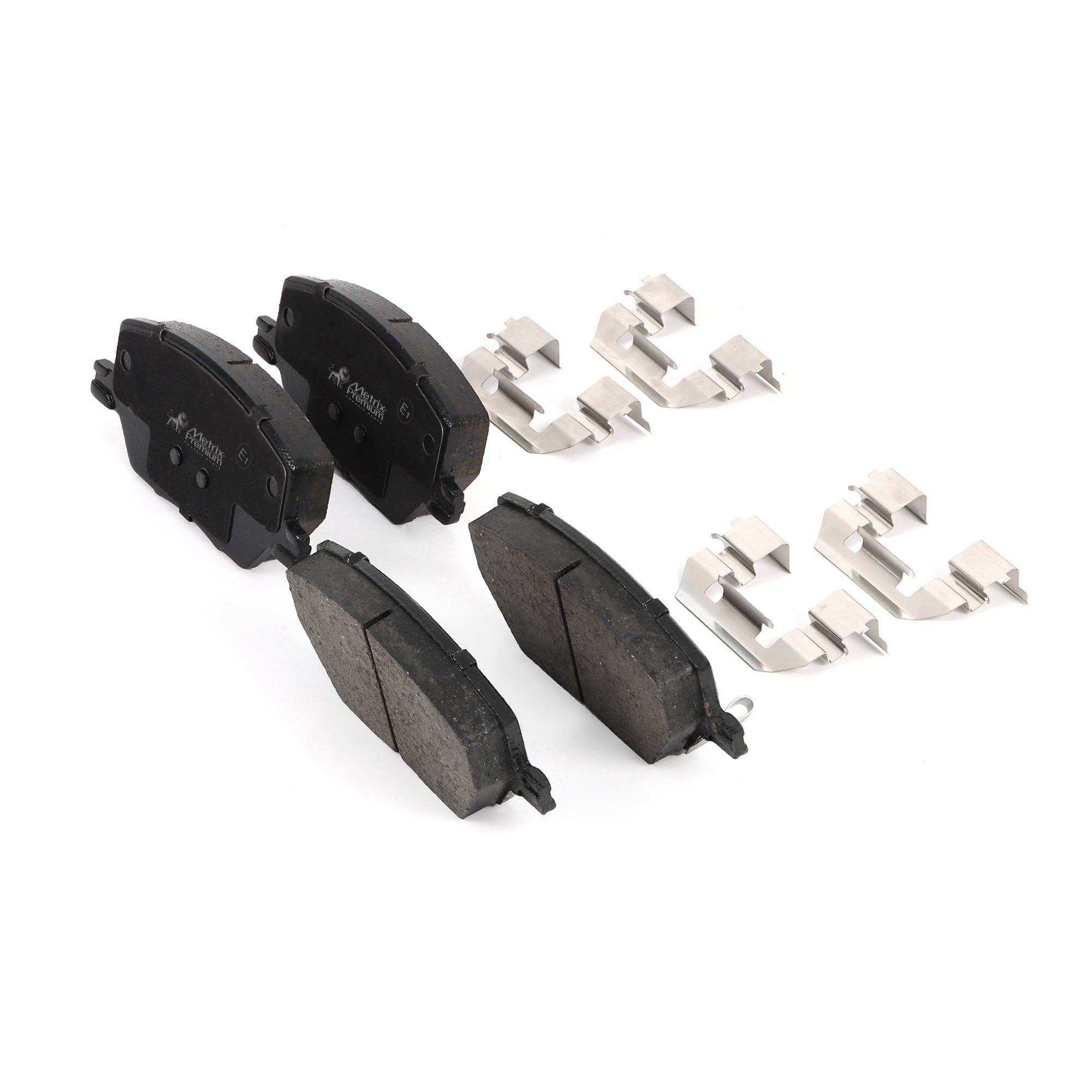 Metrix Premium Front Semi-Metallic Disc Brake Pad Set 93718MS OE fit chassis parts