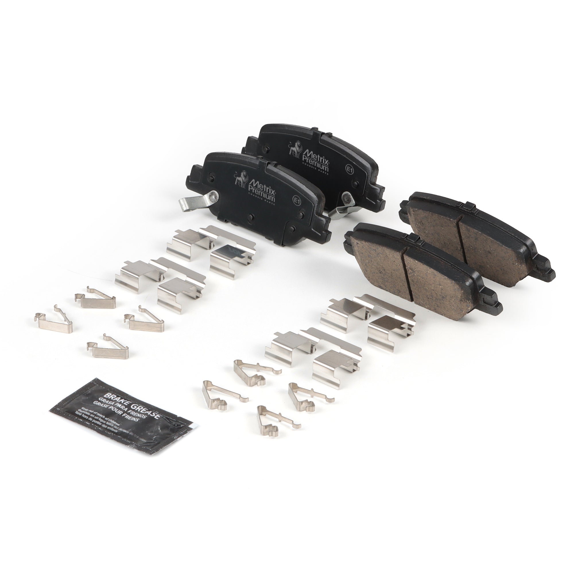 Metrix Premium Rear Disc Brake Pad Set 93726MC best fit car parts