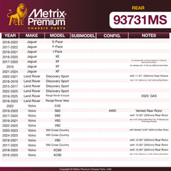 Metrix Premium Chassis Parts  suspension steering brake parts