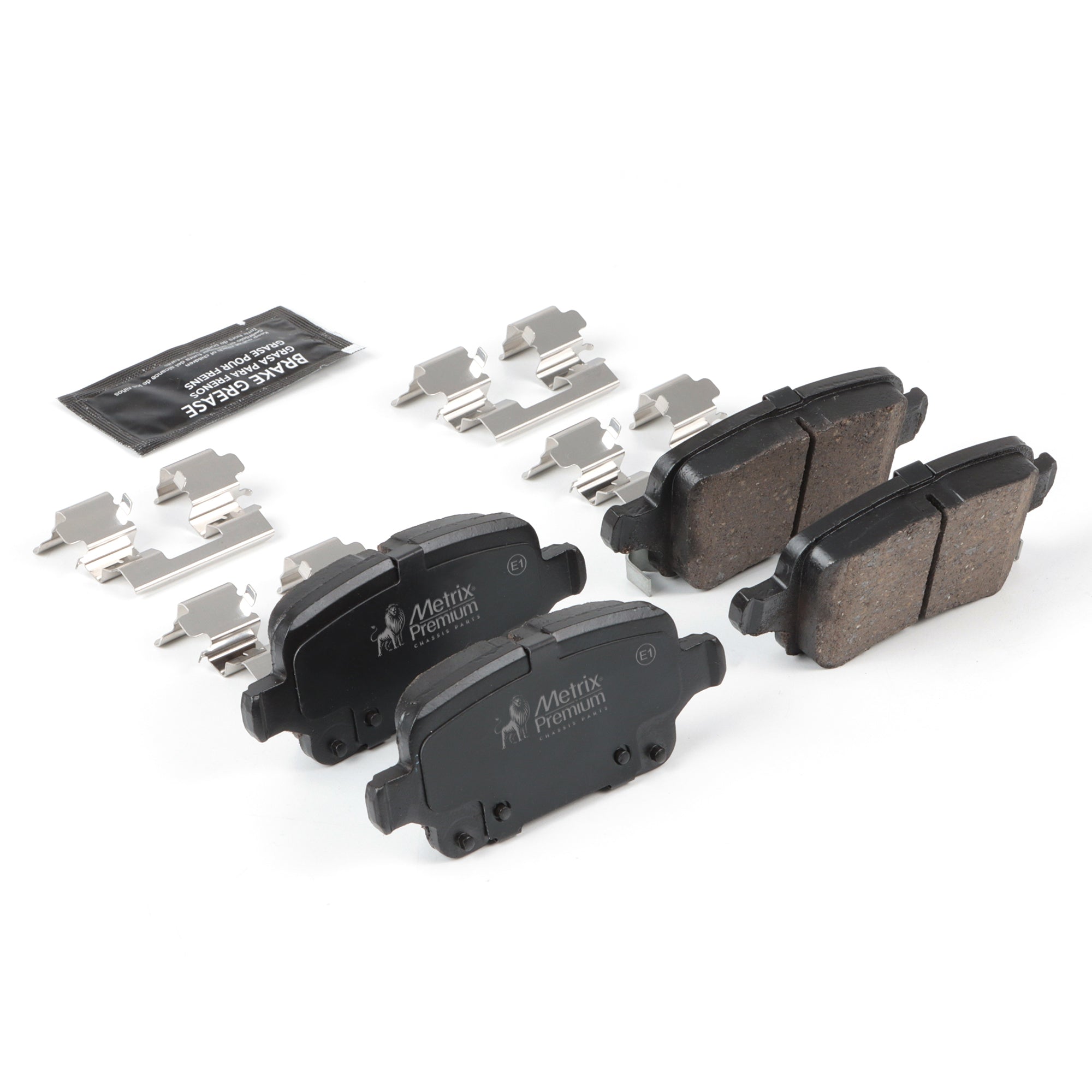 Metrix Premium Rear Disc Brake Pad Set 93754MC OE fit chassis parts