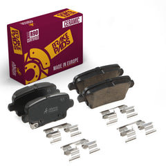 Metrix Premium Rear Disc Brake Pad Set 93764MC OEM fit auto parts
