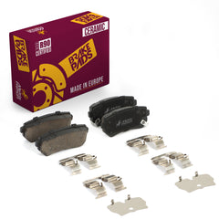 Metrix Premium Rear Ceramic Disc Brake Pad Set 93772MC OEM fit auto parts